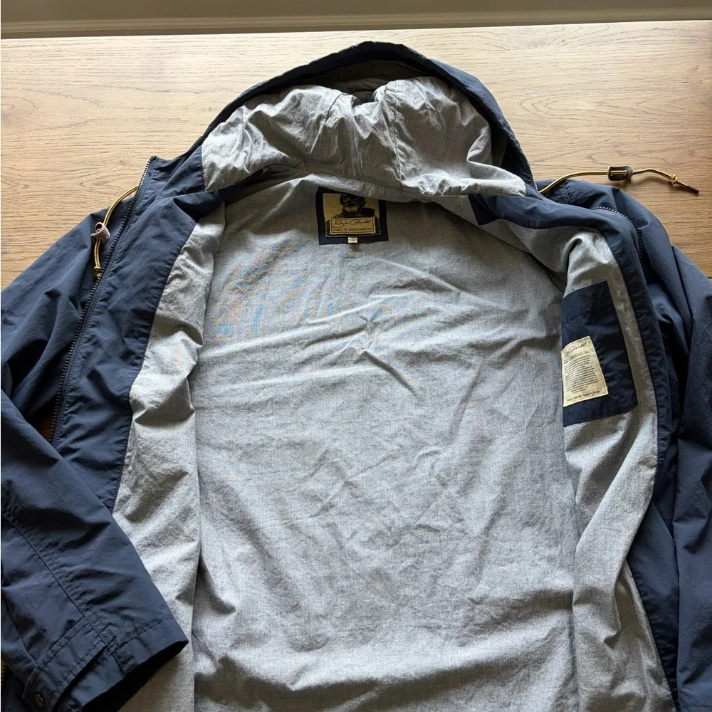 Jack O'neill Navy Blue Windbreaker Hoodie Jacket XL
